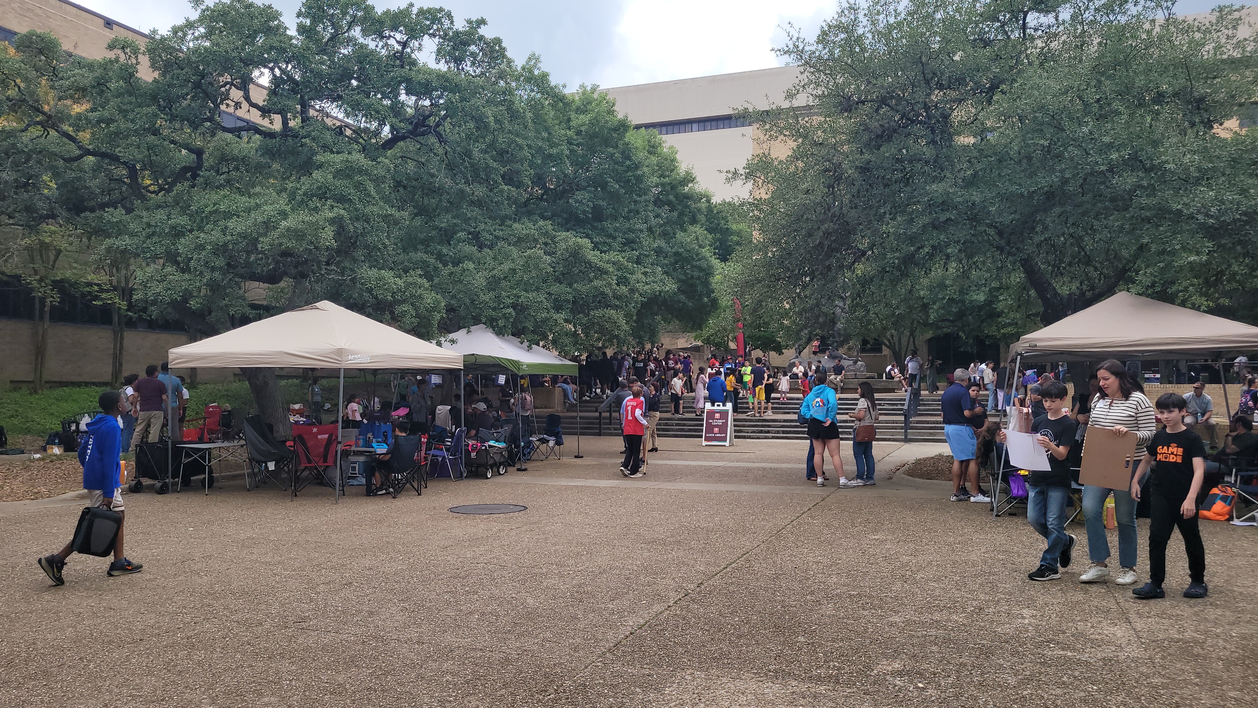 picture of Texas State University during the State Meet