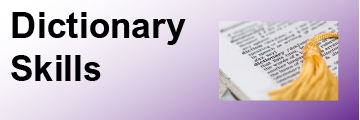 link to Dictionary Skills